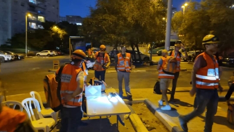 יחידת החילוץ העירונית בתרגול ובכוננות! 5.jpg