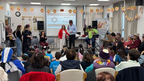 פורים בגבעת שמואל - חגיגה של קהילה