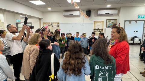 פורים בגבעת שמואל - חגיגה של קהילה