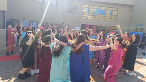 והעיר גבעת שמואל צהלה ושמחה