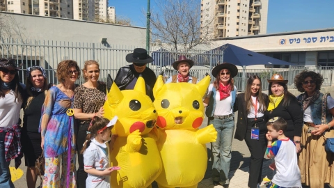 והעיר גבעת שמואל צהלה ושמחה
