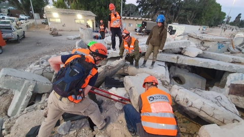 אימון לילה מיוחד ליחידת החילוץ של גבעת שמואל1.jpg