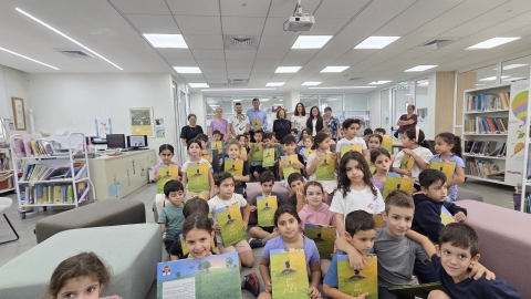 בתי הספר בן גוריון ואלון, פתחו את הבוקר בשעת סיפור עם ראש העיר 2.jpg