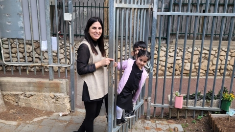 ילדי גבעת שמואל חוזרים לגנים ולבתי הספר 2.jpg